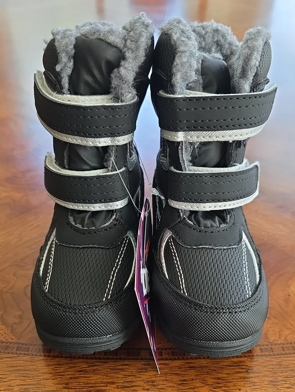 Totes Kids Toddler Boys Tayton Waterproof Insulated Flat Heel Winter Boots Sz 8T